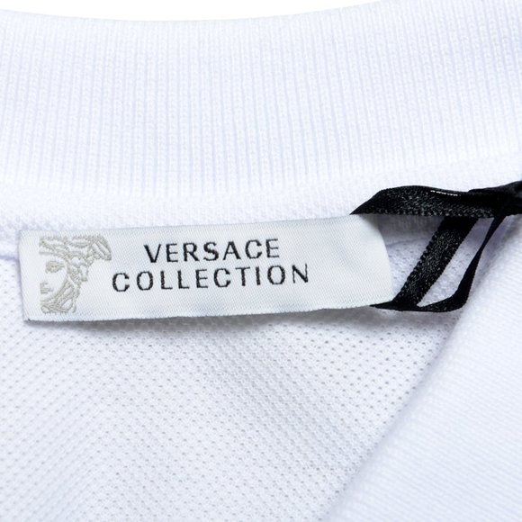 Versace Collection Shirts Versace Collection White Short Sleeve